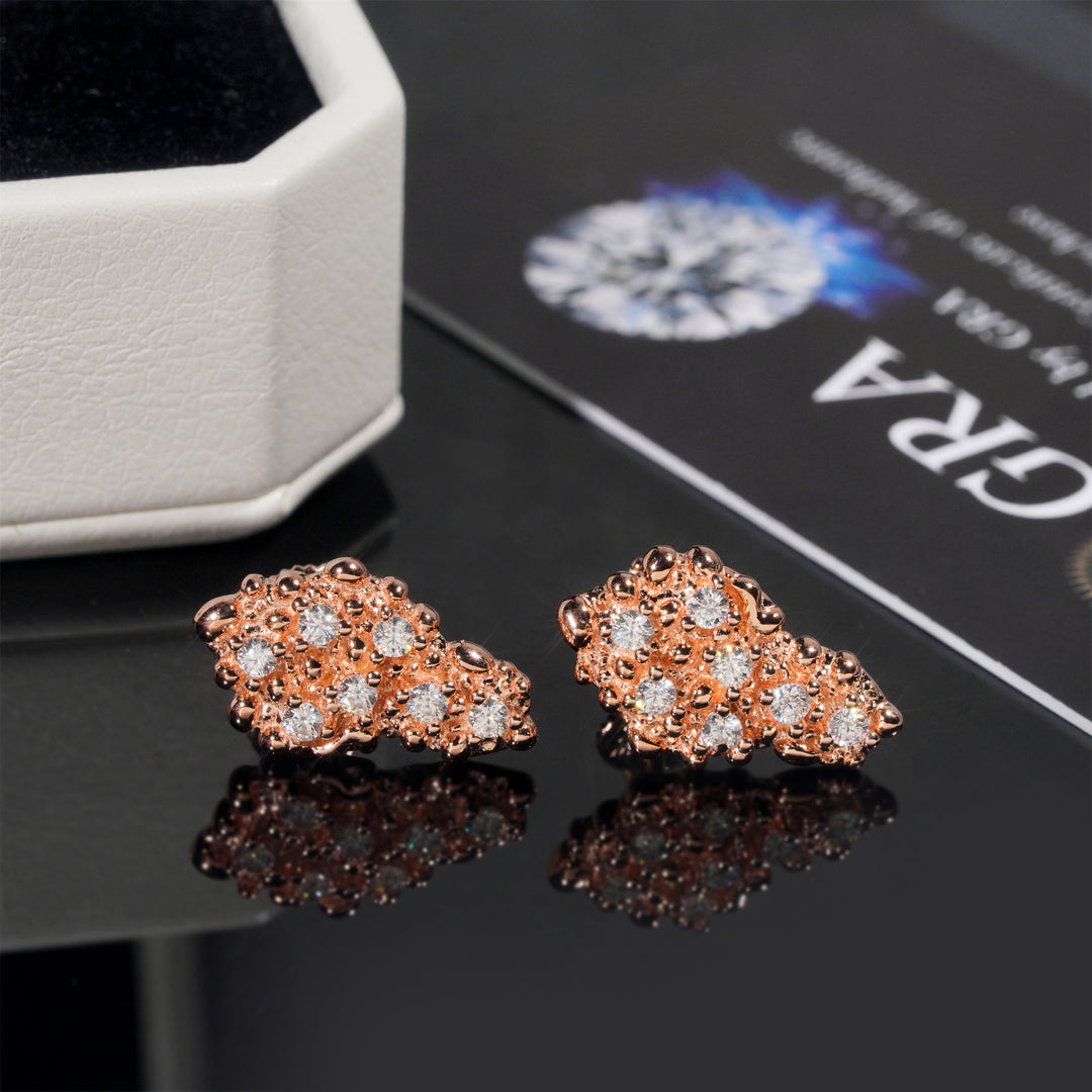 VVS ICED "Nugget" Earrings